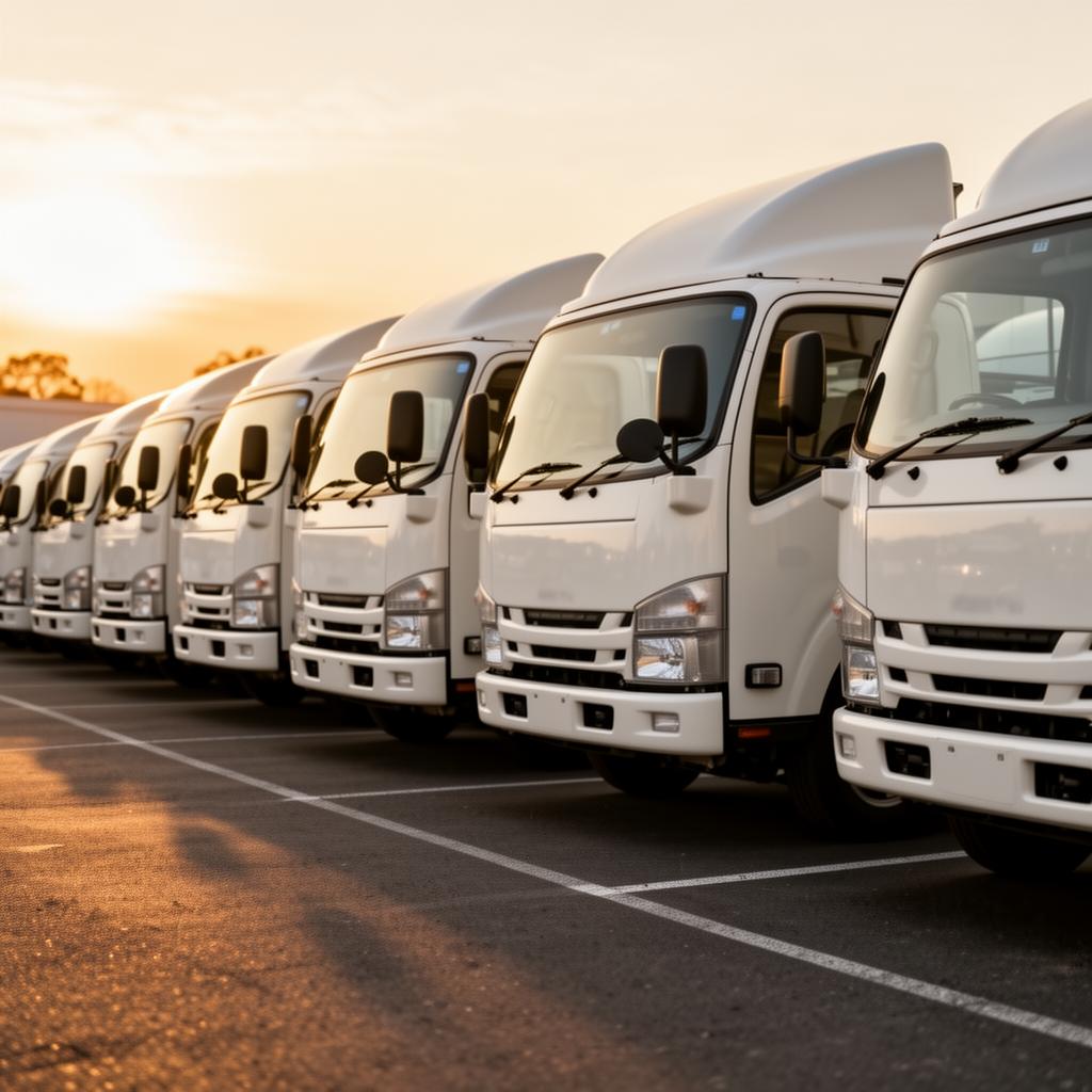 Commercial fleet trucks